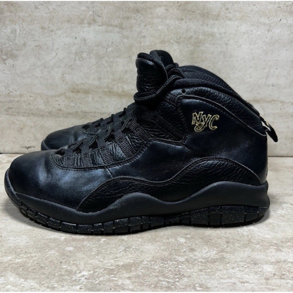 Jordan 10 Retro NYC 2016 310805 012 Mens 8 Womens 9.5 Shoes Sneakers Nike Air